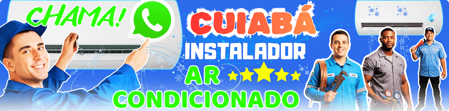 instalador de ar condicionado em Cuiab&aacute;