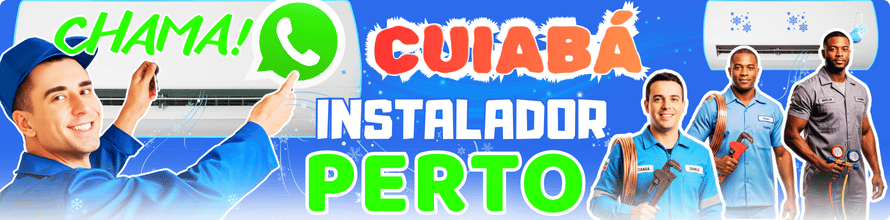 instalador de ar condicionado perto de mim em Cuiabá